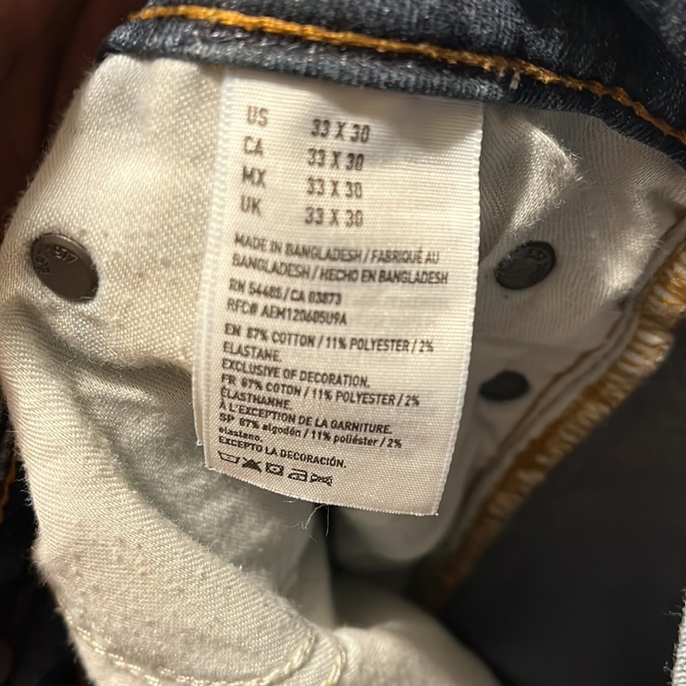 American eagle men slim Blue Jeans - Picture 11 of 11